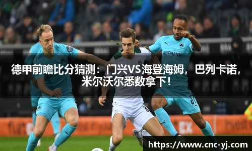 德甲前瞻比分猜测：门兴VS海登海姆，巴列卡诺，米尔沃尔悉数拿下！